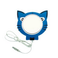 Kitty shaped USB heater